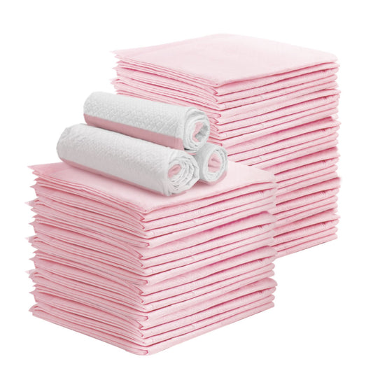 Pet Training Pads 400pcs 60x60cm Puppy Dog Toilet Pee Indoor Super Absorbent Pink