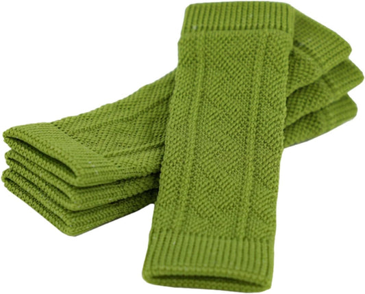 Dog Elbow Protector, 4 Dog Legs Knitted Socks, Dog Wound with Skin Friendly, Pet Leg Wound Protector for Small Medium Dogs