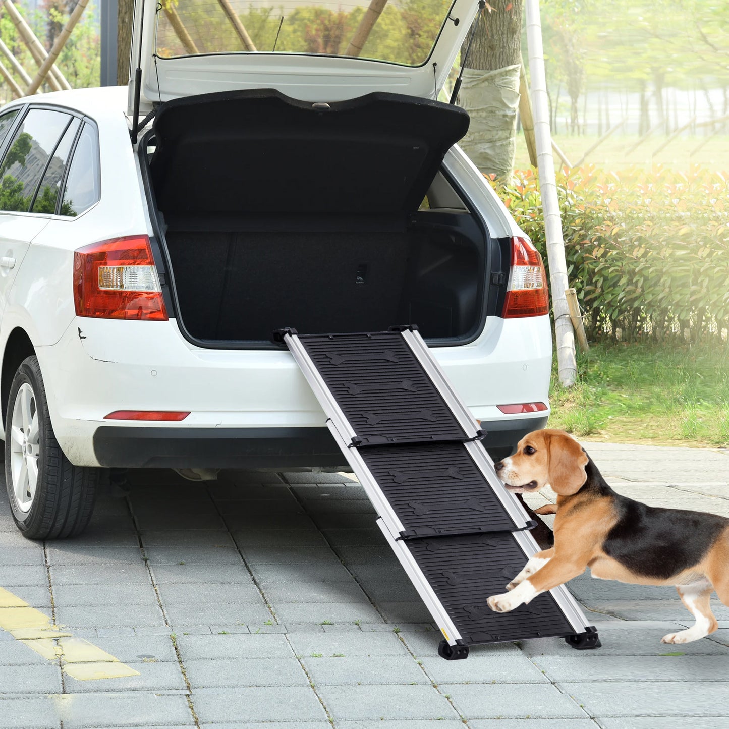Heavy-Duty Aluminium Telescopic Dog Pet Ramp