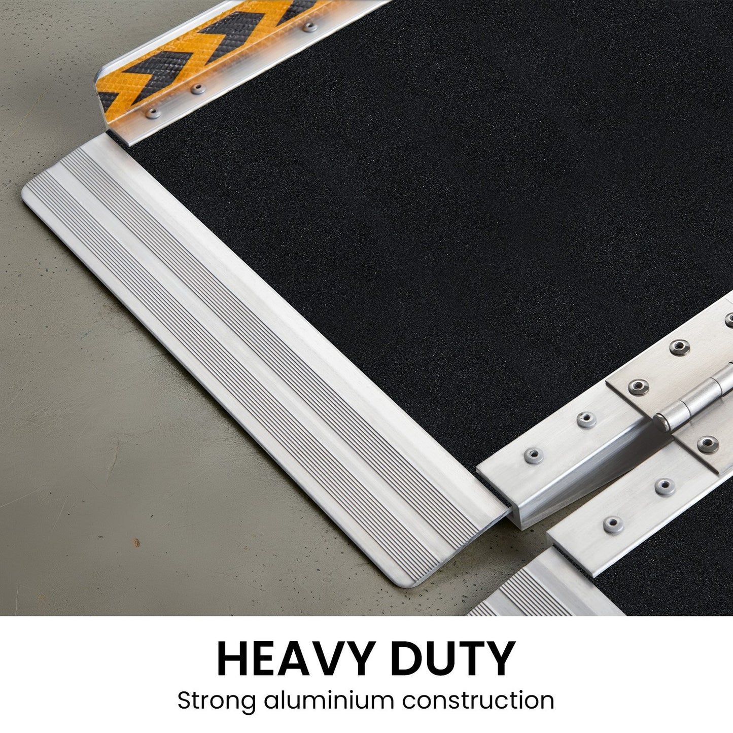 Folding Aluminium Wheelchair Ramp 10FT Portable Mobility Access Ramp