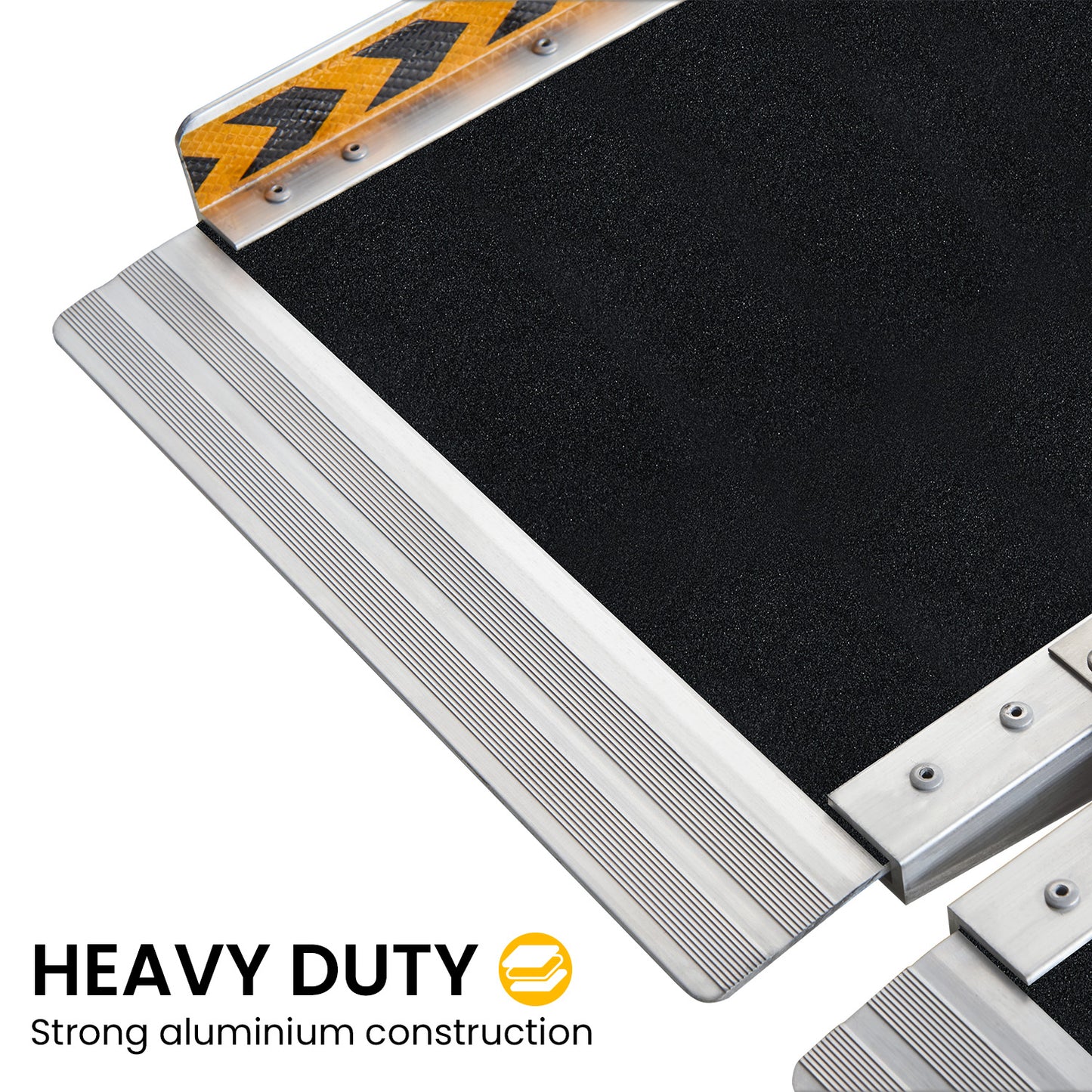 Folding Aluminium Wheelchair Ramp 8FT Portable Mobility Access Ramp