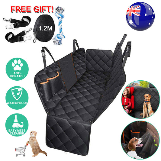Waterproof Pet Car Mat Hammock Nonslip Back Protector for Dogs and Cats